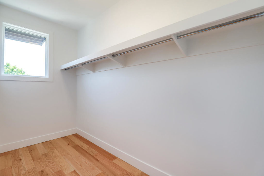 Kingsley Condos Bedroom Closet With A Window