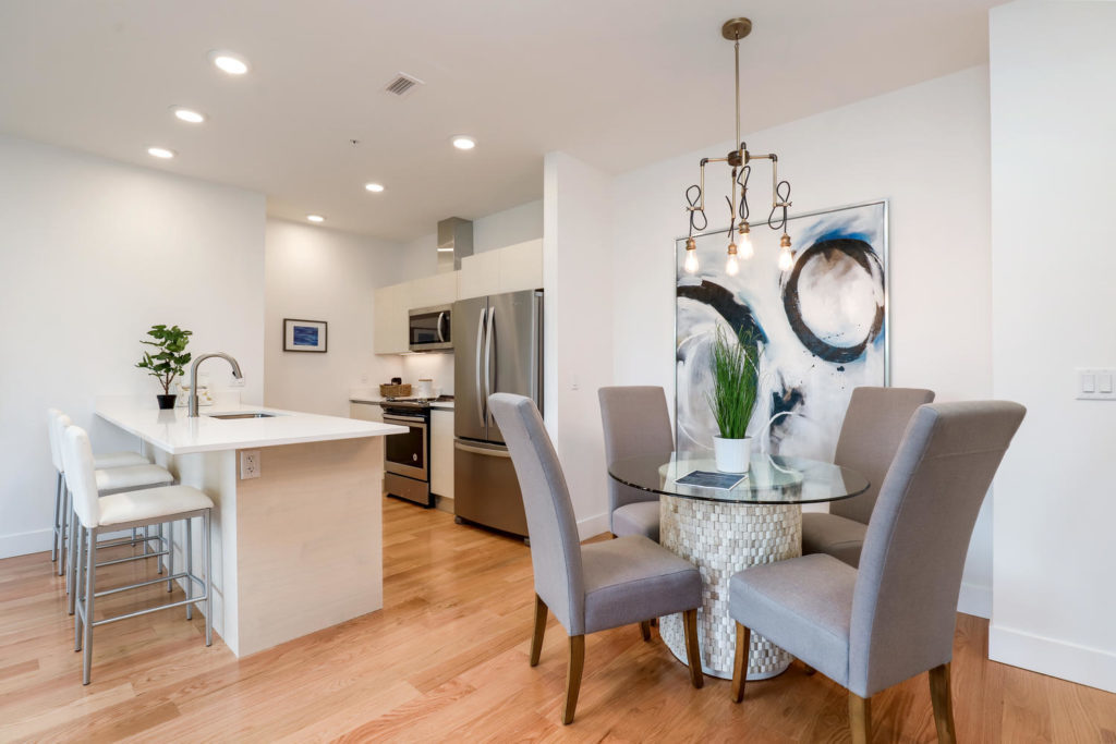 Kingsley Condos Kitchen Table & Dining Section