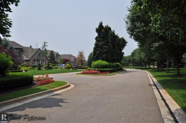 Road to Homes in Hidden Lake