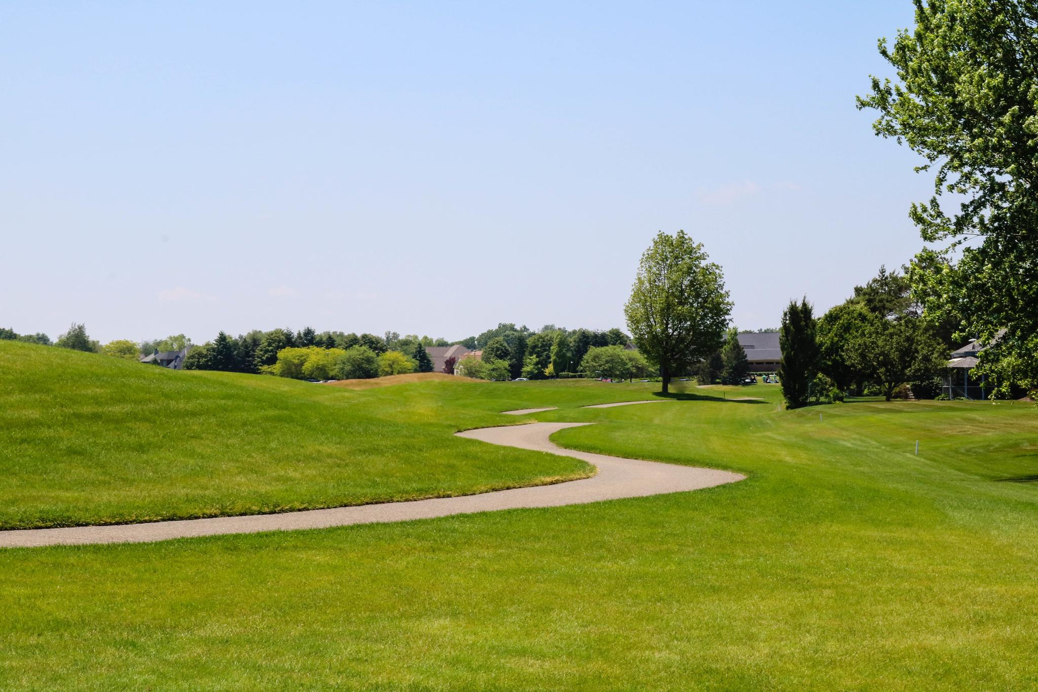 Prestwick Village golf cart path