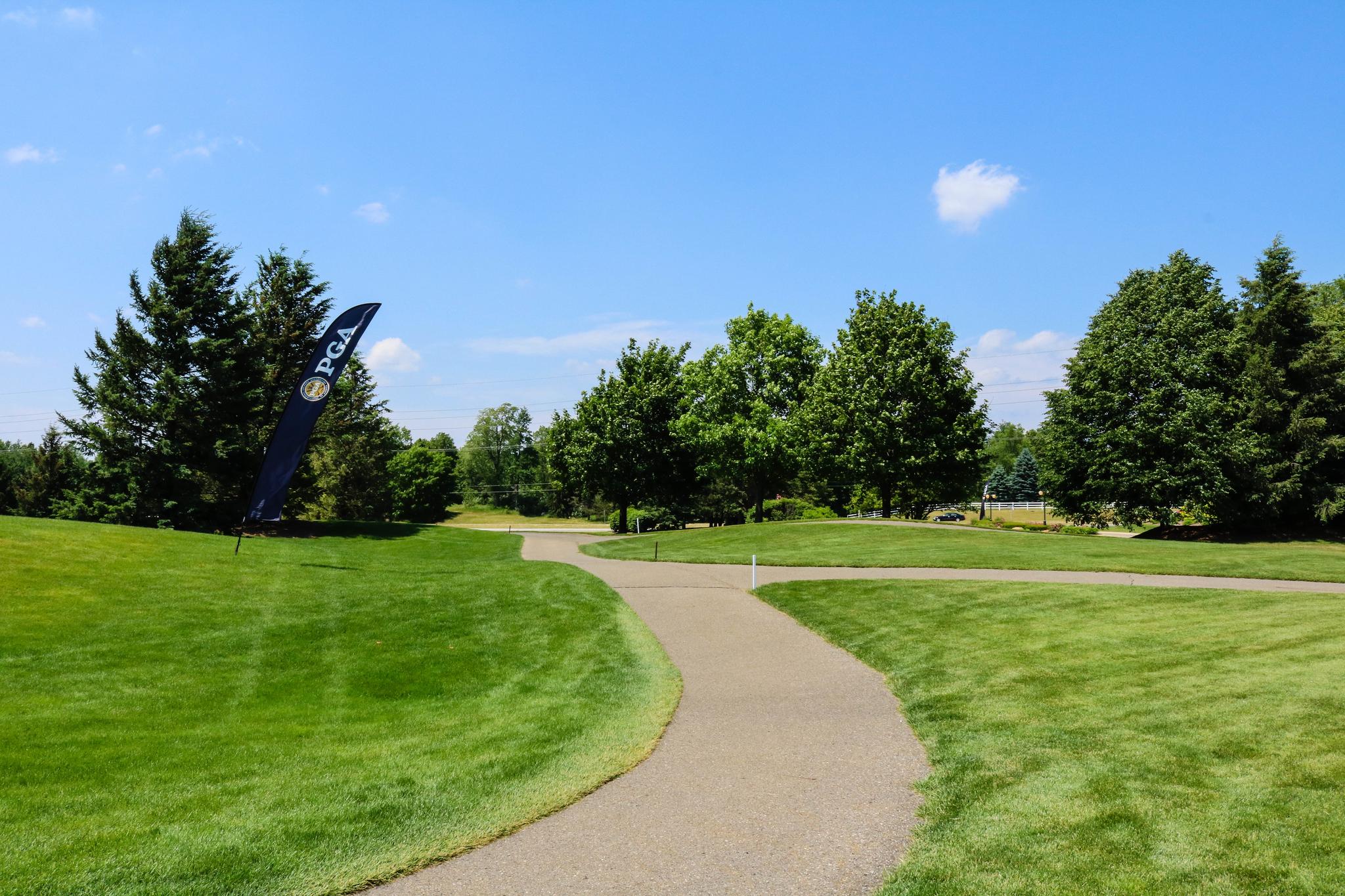 Golf cart path at Prestwick Village